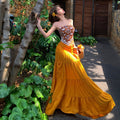 Women's Bohemian Ethnic Dress + Skirt Set 2026 | Summer Mini Skirt - As Pictured