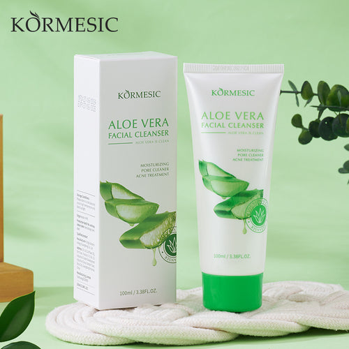 KORMESIC芦荟洗面奶Facial cleanser清洁补水跨境外贸厂家批发