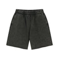 ARTIE Men's Western Retro 420G Batik Distressed Washed Shorts