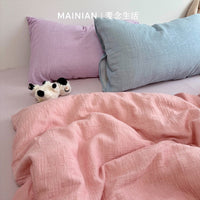 Fairy Pink / 1.2m Bed - 3-Piece Flat Sheet - 150x200cm