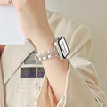 Fits Apple s11 Watch Band New Tweed Style Bracelet applewatchs10 / 9 / 8 Apple se Summer Day Women