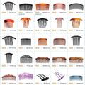 Gem Li Insert Comb Hair Pin New Korean Version Back Brain Spoon Baby Hair Head Jewelry Women Updo Top Clip Forehead Fringe Comb