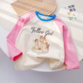 Girls' Printed Long Sleeve Base Layer T-Shirt - Fall
