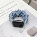 New Amazon Fits Apple Band iWatch Wrist Strap Imit. Cotton Watch Band Large Cord Hair Tie Band