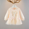 Girls' Hoodie Dress - Long Sleeve Fall Style