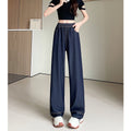 Spring-Summer Retro Slimming Tencel High Waist Drapey Lightweight Loose Pants