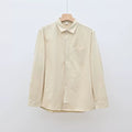 Nengmeng All-Cotton Solid Casual Shirt