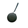 Round Frame Fold Bag Glasses Case Jewelry Storage Bag Round Box Black/White Grid Zipper Bag Fold Reading Glasses