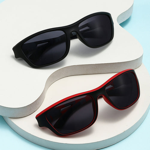 Bestseller Overseas Iridescent Sport Men Riding Polarized Dust-Proof Sunglasses Fashionable UV-Proof Sunglasses
