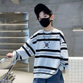 Boys' Striped Pullover Hoodie