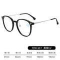 Beesfen RedNote Influencer Tea Brown Glasses Frame Prescription Frame Women Ultra-Light Blue-Light Glasses Cinnabar Sun With Glasses
