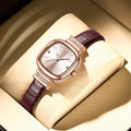 Swiss Brand Waterproof Ladies Watch Small Square Watch Quartz Watch TikTok Live Bestseller AliExpress Drop Ship