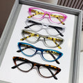 Anti-Blue-Light Reading Glasses Ultra-Light Shaped Western Portable Fashionable HD Seniors Elderly Hyperopia Reading Glasses