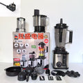 4L 8-in-1 Blender - Stainless Steel, Grind, Juice & Puree
