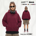 ARTIE Men's Streetwear Boxy Fleece-Lined Hoodie