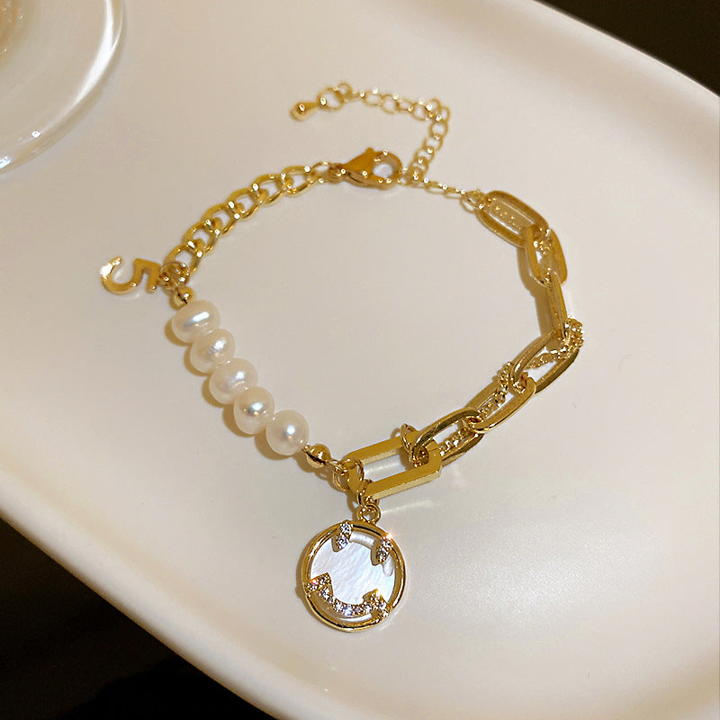 Zircon Pearl Delicate Bracelet - view 12