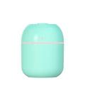 新品创意迷你加湿器 炫彩灯光USB大雾量双喷纳米补水仪家用礼品