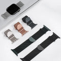 Fits apple watch Apple Watch Beige Lily Ni Si Stainless Magnetic Buckle Apple Band