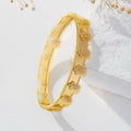 T Home String Knot Bangle Women Full Diamond Twisted Bracelet Light Luxury Premium Starry Sky Hand Jewelry Copper Coated 18K Buckle Bangle
