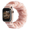 Fall/Winter Plush Bear Hair Tie Band Fits Apple Samsung iwatch Granules Fleece Band