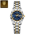 Swiss Brand New Ladies Watch Waterproof Pair Date Glow Quartz Watch Live Export Bestseller Drop Ship