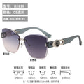2026 New Overseas Women Sunglasses Rimless Photochromic Men Fashionable Glasses sunglasses Trendy Light Luxury