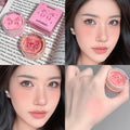Daimanpu空气感腮红泥带粉扑显白牛奶粉少女感国货美妆修饰腮红膏