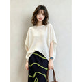 Summer Casual Fashion Short Sleeve Pleated Loose Skirt + Top 2-Piece Set