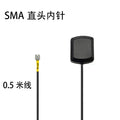 Vehicle-mounted satellite positioning antenna dual-amplified high-gain GPS+Beidou dual-band built-in ceramic active GPS antenna