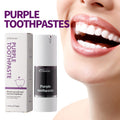 KORMESIC全英文紫色牙膏toothpastes清洁家庭版跨境外贸厂家批发