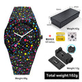 Middle East Hot Sale Mens Watch Fashionable Casual Premium Waterproof Resin Gel Unisex Quartz Watch TEMU Bestseller