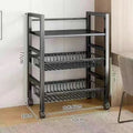 metal floor-standing multi-layer storage rack removable pots and iron kitchen storage racks for pots