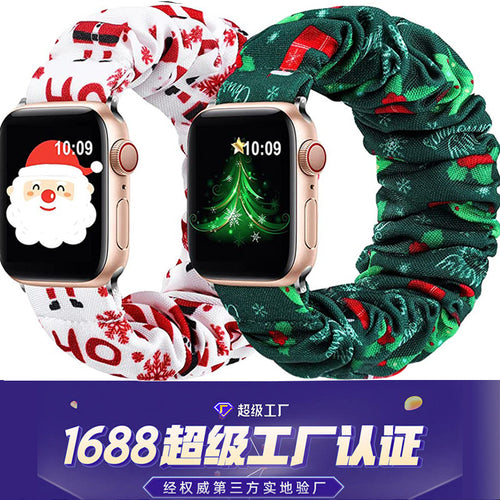 Fits Apple Watch Christmas Day iwatch Band applewatch8 Watch Chain Creative Band s8