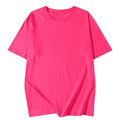 2026 right shoulder white t-shirt for women summer pure cotton women's top short-sleeved spring and