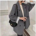 Fall Korean Casual Loose Blazer