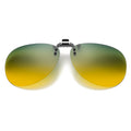 Sunglasses Clip-On Unisex Premium Fashionable Polarized Sunglasses UV-Proof Driving Day/Night Glasses Clip-On