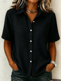 Summer Casual Cotton Shirt