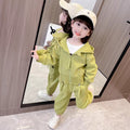 Girls' Long Sleeve Hoodie 2-Piece Set