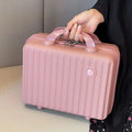 跨境新款迷你出差旅行箱14寸手提行李箱收纳箱伴手礼礼品PP手提箱