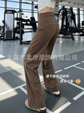 quick-drying yoga wide-leg pants for women summer thin 2026 new loose straight fitness yoga sweatpan