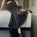 Fashion Sexy Lace High Waist Patchwork Skirt