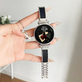 Fits Huawei watchgt4 / 5 Watch Band Summer New gt7 Metal Leather Trim watch4 Watch Band Women