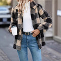Fall-Winter Slimming Versatile Petite Wool Stand Collar Waist-Tie Jacket + Top