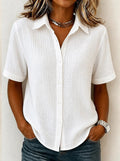 Summer Casual Cotton Shirt