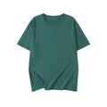 2026 right shoulder white t-shirt for women summer pure cotton women's top short-sleeved spring and