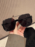 Retro Pair Bridge Sunglasses Premium Western Fashionable Pilot Sunglasses Personality Sunglasses UV-Proof
