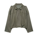 Women's Fall-Winter Retro Lapel Collar Jacket 2026 | Trendy Jacket - Coffee