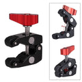Large crab claw clamp metal Q-shaped fixed clamp magic arm universal adjustment bracket pipe clamp photographic equipment vigorous clamp