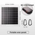 Solar folding bag USB charger camping power mobile phone 40% off 50% off power generation photovoltaic panel 5V10W12W20W