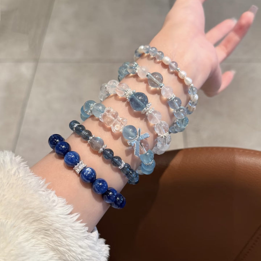 Chinese-Style Tiger's Eye Beaded Bracelet - view 3